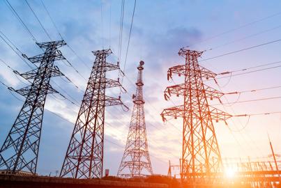 High voltage post