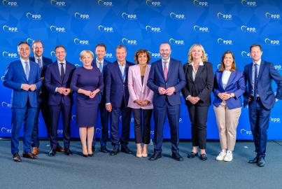 Group picture of the EPP Group Presidency